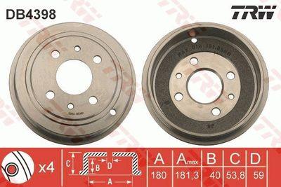 Bromstrummor - Bromstrumma TRW DB4398