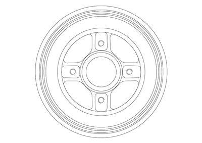 Bromstrummor - Bromstrumma TRW DB4558MR