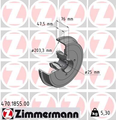 Bromstrummor - Bromstrumma ZIMMERMANN 470.1855.00