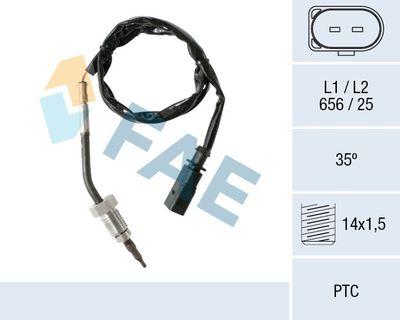 Sensor, avgassgastemperatur - Sensor, avgastemperatur FAE 68001