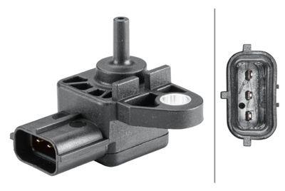 Manifoldtrycksensor (MAP) - Sendor, insugstryck HELLA 6PP 358 152-291