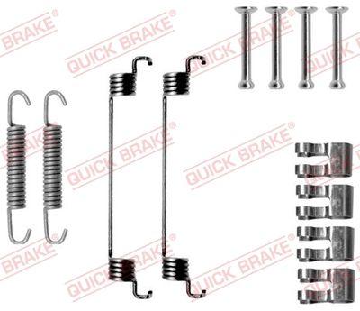 Bromstrummedelar - Tillbehörssats, bromsbackar QUICK BRAKE 105-0783