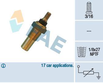 Kylvätsketemperatursensor - Sensor, kylmedelstemperatur FAE 32040