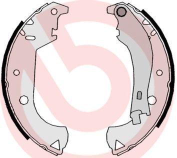 Bromsbackar - Bromsbackar, sats BREMBO S 23 524