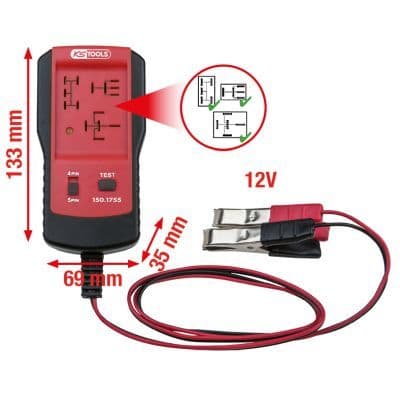 Relätestare - Testinstrument, relä KS TOOLS 150.1755