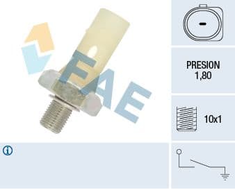 Oljepressomkopplare - Oljetryckskontakt FAE 12883