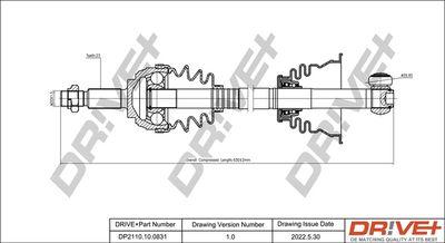 Drivaxel - Drivaxel DR!VE+ DP2110.10.0831