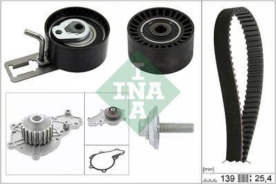 Vattenpump + kamremssats - Vattenpump + kuggremssats INA 530 0577 30