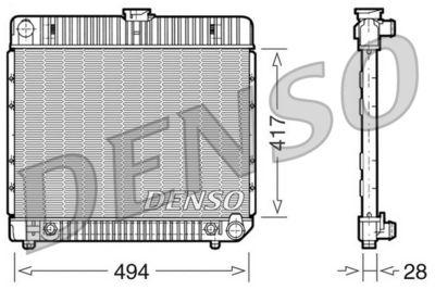 Kylare - Kylare, motorkylning DENSO DRM17021