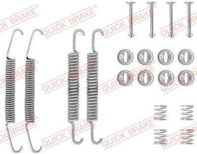 Bromstrummedelar - Tillbehörssats, bromsbackar QUICK BRAKE 105-0548