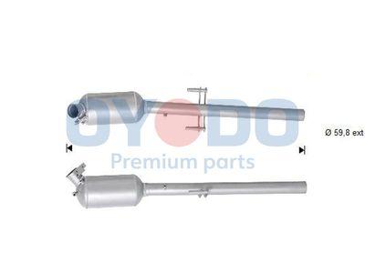 Dieselpartikelfilter - Sot-/partikelfilter, avgassystem OYODO 20N0123-OYO