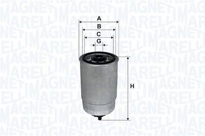 Bränslefilter - Bränslefilter MAGNETI MARELLI 153071760102