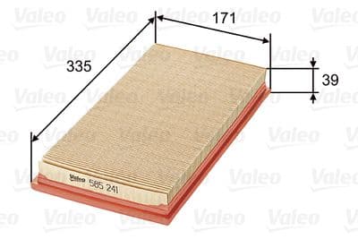 Luftfilter - Luftfilter VALEO 585241