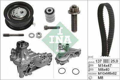 Vattenpump + kamremssats - Vattenpump + kuggremssats INA 530 0377 32