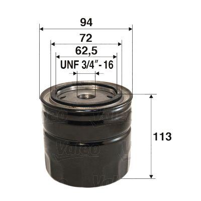 Oljefilter - Oljefilter VALEO 586087