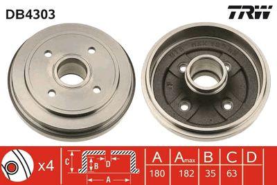 Bromstrummor - Bromstrumma TRW DB4303