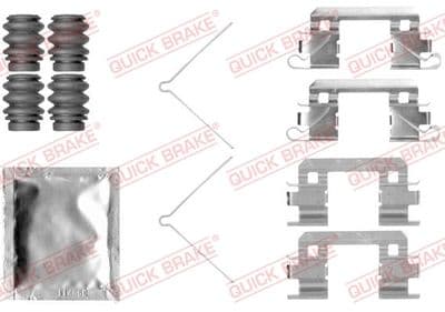 Bromssystem tillbehör - Tillbehörssats, skivbromsbelägg QUICK BRAKE 109-1811