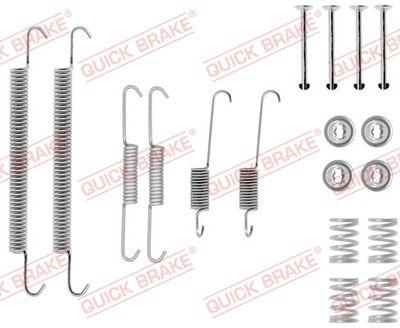 Bromstrummedelar - Tillbehörssats, bromsbackar QUICK BRAKE 105-0757