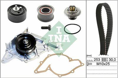 Vattenpump + kamremssats - Vattenpump + kuggremssats INA 530 0178 30