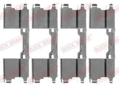 Bromssystem tillbehör - Tillbehörssats, skivbromsbelägg QUICK BRAKE 109-1762