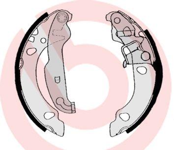 Bromsbackar - Bromsbackar, sats BREMBO S 24 530