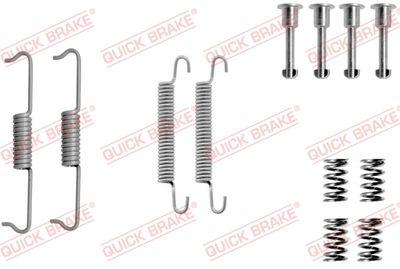 Handbroms delar - Tillbehörssats, bromsbackar, parkeringsbroms QUICK BRAKE 105-0841