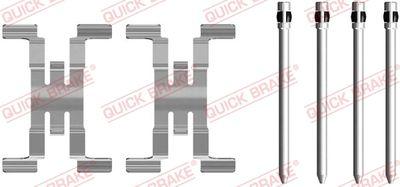 Bromssystem tillbehör - Tillbehörssats, skivbromsbelägg QUICK BRAKE 109-0082