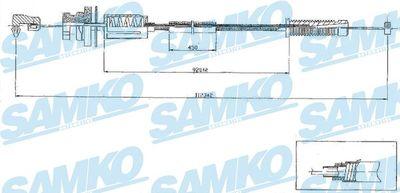 Spjällkabel - Gasvajer SAMKO C0079A