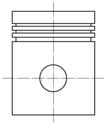 Kolv - Kolv MAHLE 012 12 00