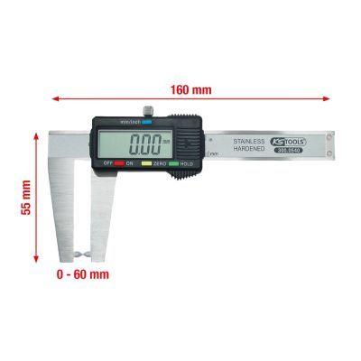 Digitala/analoga skjutmått - Skjutmått, bromsskivstjocklek KS TOOLS 300.0540