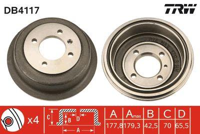 Bromstrummor - Bromstrumma TRW DB4117