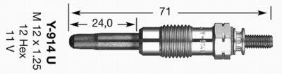 Glödstift - Glödstift NGK 2643