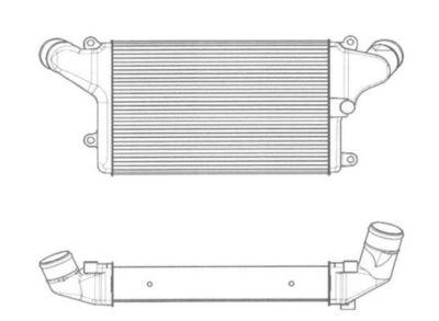 Intercooler - Laddluftkylare NRF 30776