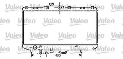 Kylare - Kylare, motorkylning VALEO 734839