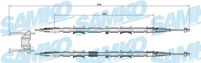 Parkeringsbromskablar - Vajer, parkeringsbroms SAMKO C0654B