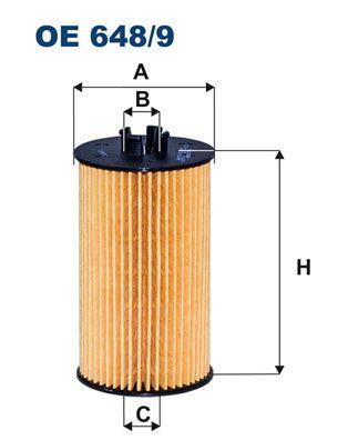 Oljefilter - Oljefilter FILTRON OE 648/9