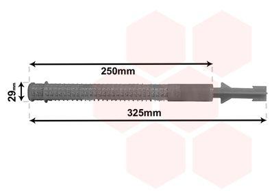 Torkfilter - Torkare,m klimatanläggning VAN WEZEL 4900D043