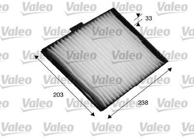 Pollenfilter - Filter, kupéventilation VALEO 698819