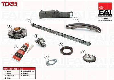 Kamkedjesats - Transmissionskedjesats FAI AUTOPARTS TCK55