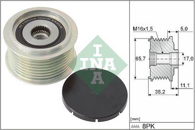 Frikopplingsnav - Frihjulskoppling, generator INA 535 0274 10