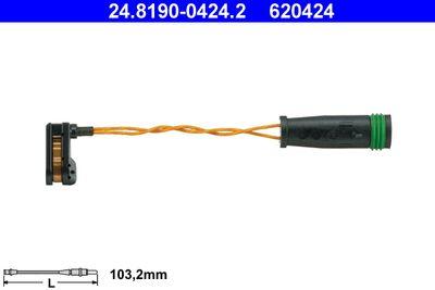 Slitageindikatorer för bromsbelägg - Varningssensor, bromsbeläggslitage ATE 24.8190-0424.2