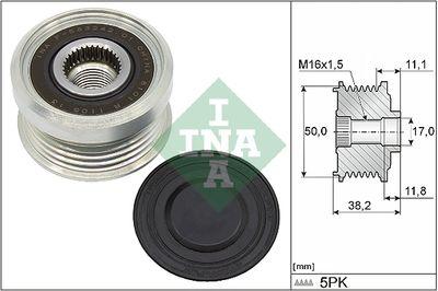 Frikopplingsnav - Frihjulskoppling, generator INA 535 0337 10