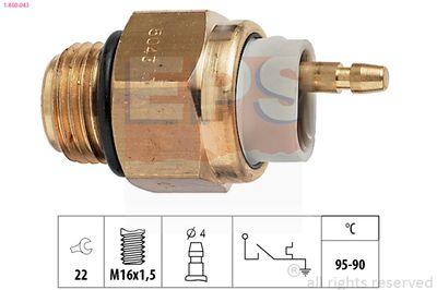 Temperaturfläkt, kylarradiatorfläkt - Termokontakt, kylarfläkt EPS 1.850.043