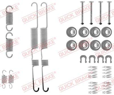 Bromstrummedelar - Tillbehörssats, bromsbackar QUICK BRAKE 105-0643