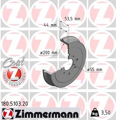 Bromstrummor - Bromstrumma ZIMMERMANN 180.5103.20