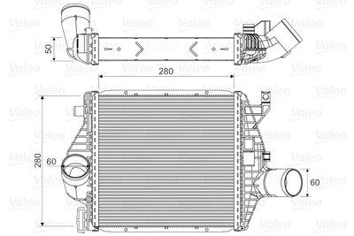 Intercooler - Laddluftkylare VALEO 818590