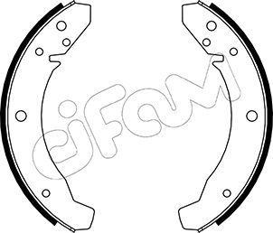 Bromsbackar - Bromsbackar, sats CIFAM 153-459