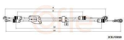 Kabel, manuell växellåda - Vajer, manuell transmission COFLE 92.2CB.FO010
