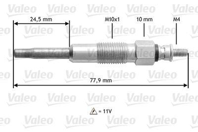 Glödstift - Glödstift VALEO 345128