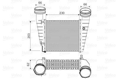 Intercooler - Laddluftkylare VALEO 817938